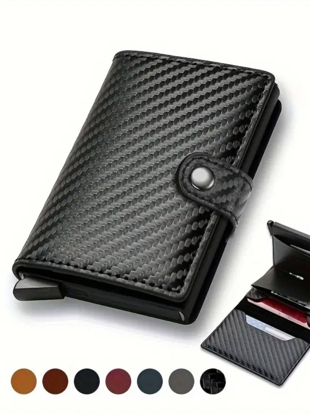 Minimalist RFID Blocking Pop-Up Card Wallet